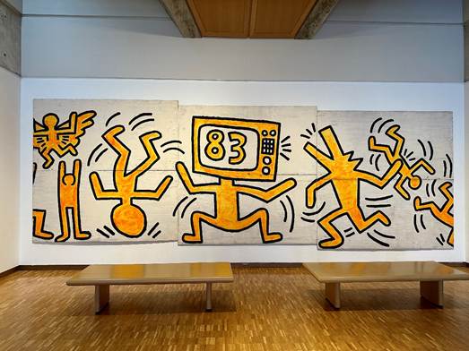 Keith Haring Construction Fence